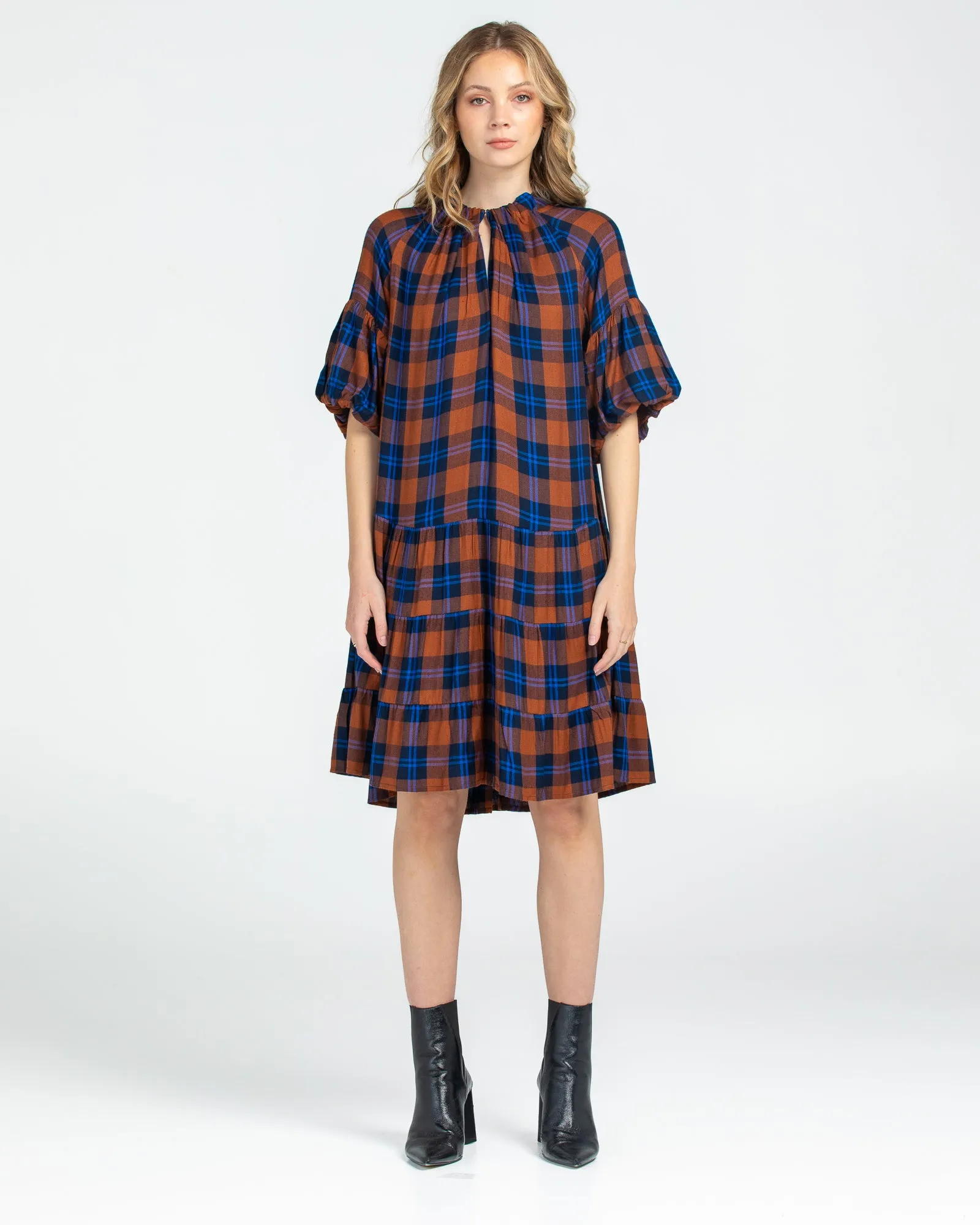 Maurie Dress - Scout Check