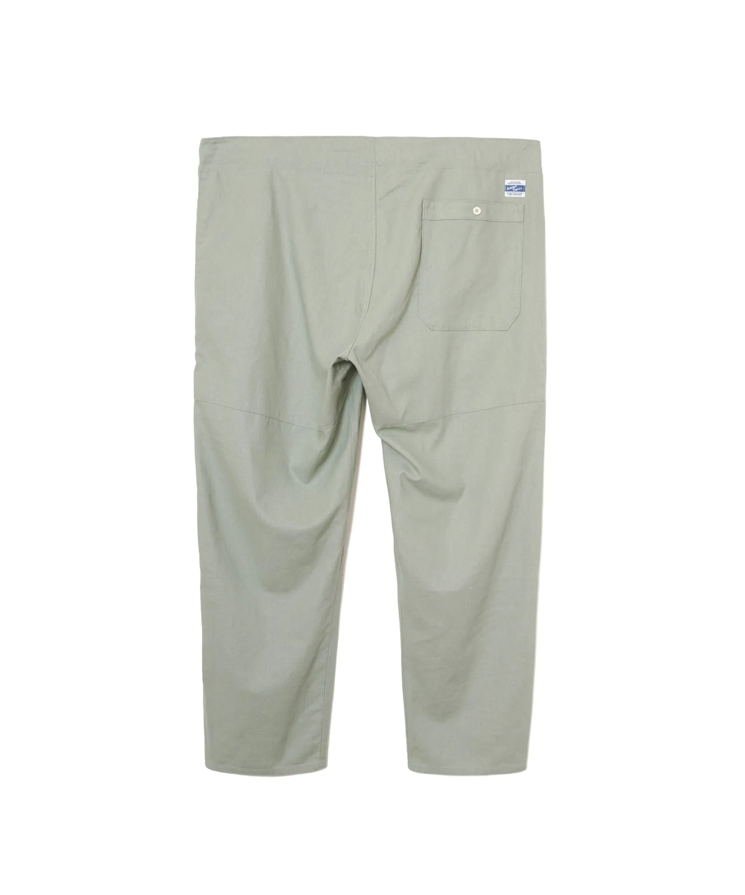 【MEN】ARMY TWILL COTTON LINEN SLAB SLEEPING PANTS