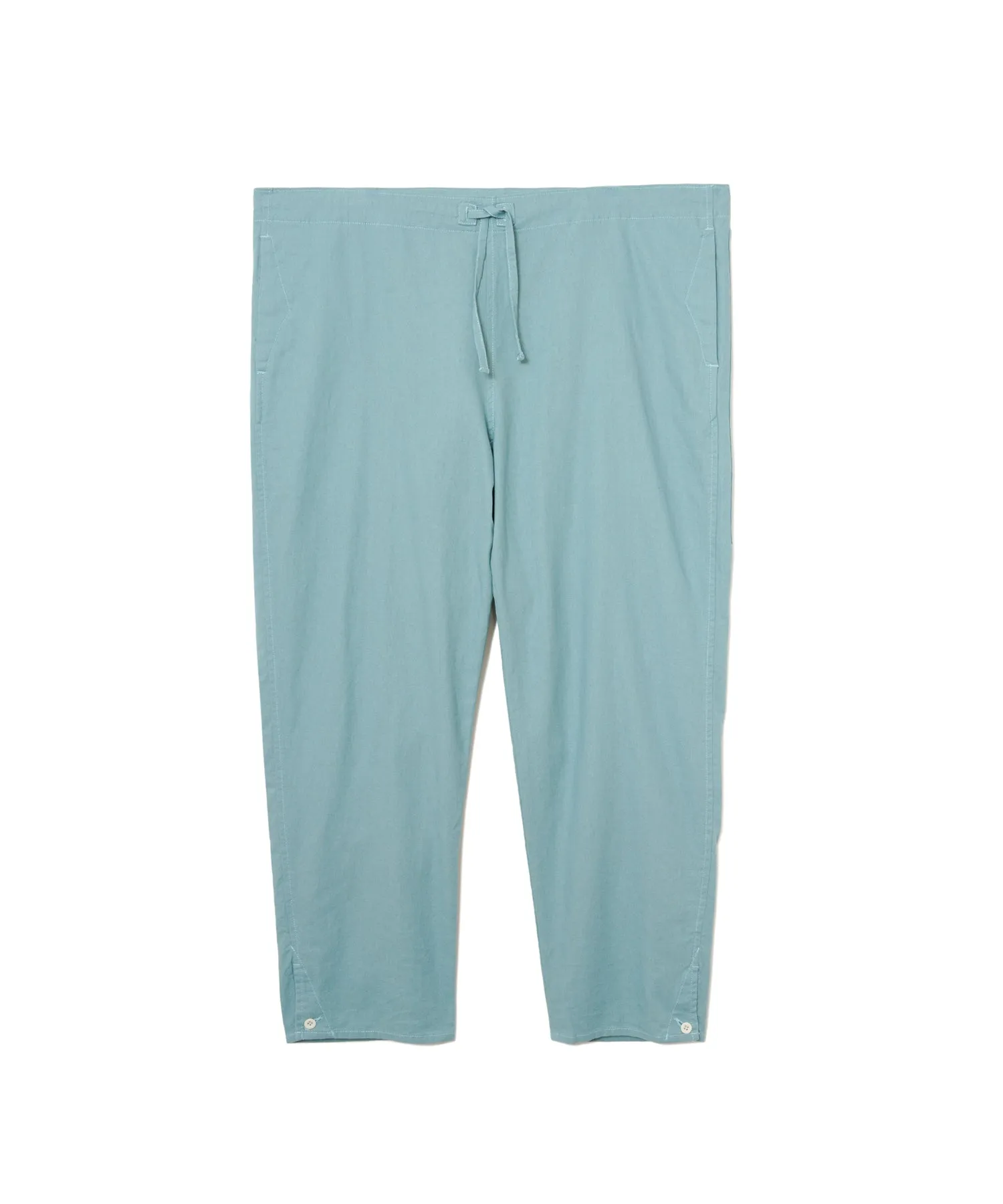 【MEN】ARMY TWILL COTTON LINEN SLAB SLEEPING PANTS