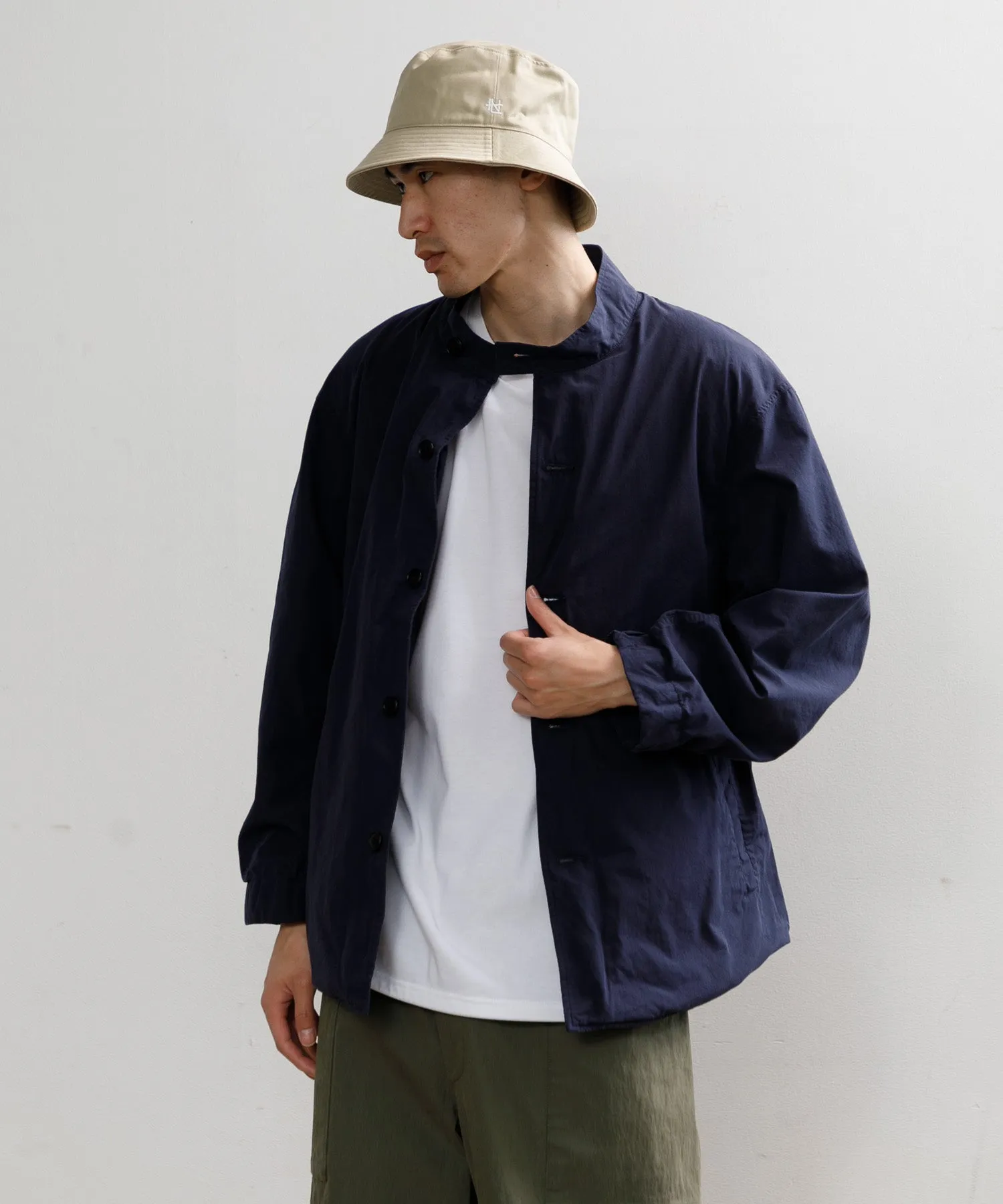 【MEN】nanamica Band Collar Jacket