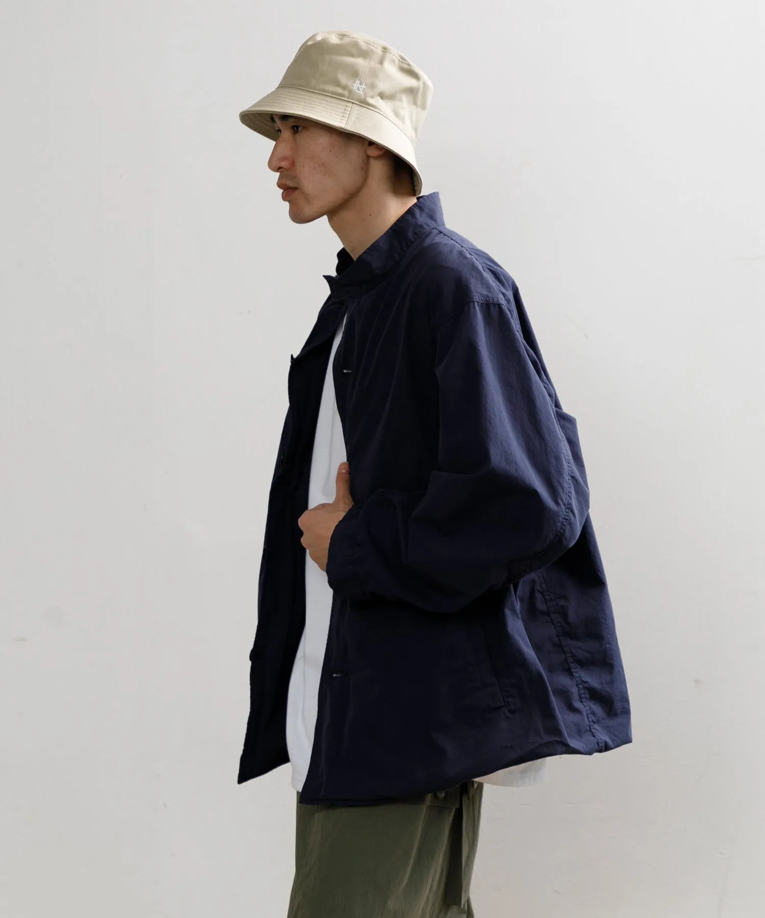 【MEN】nanamica Band Collar Jacket