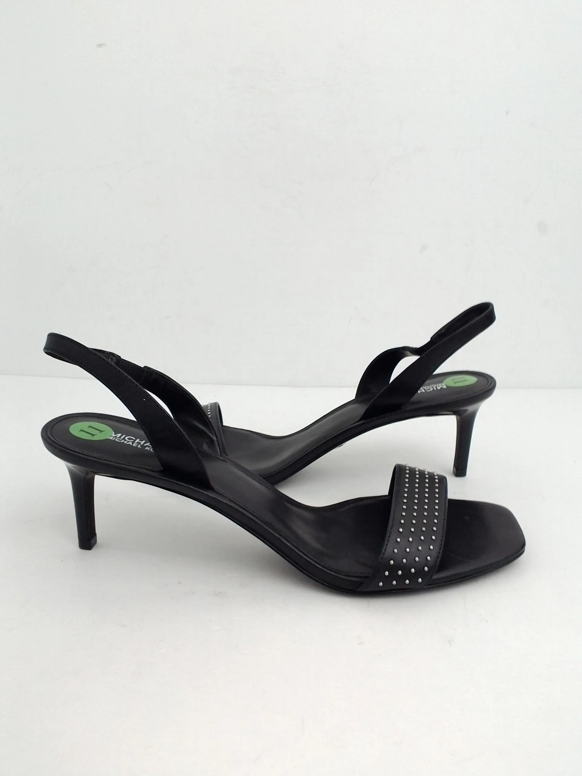 Michael Kors Women's Black Heeled Sandal Size 11 M