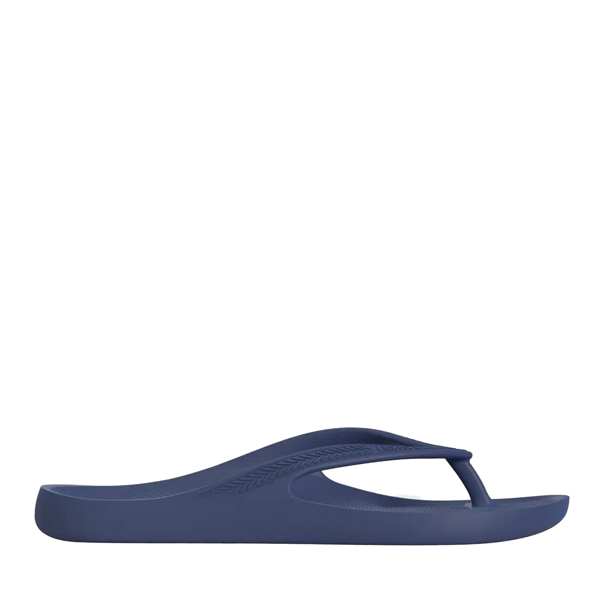 Navy Blue Arch Support Orthotic Unisex Thongs