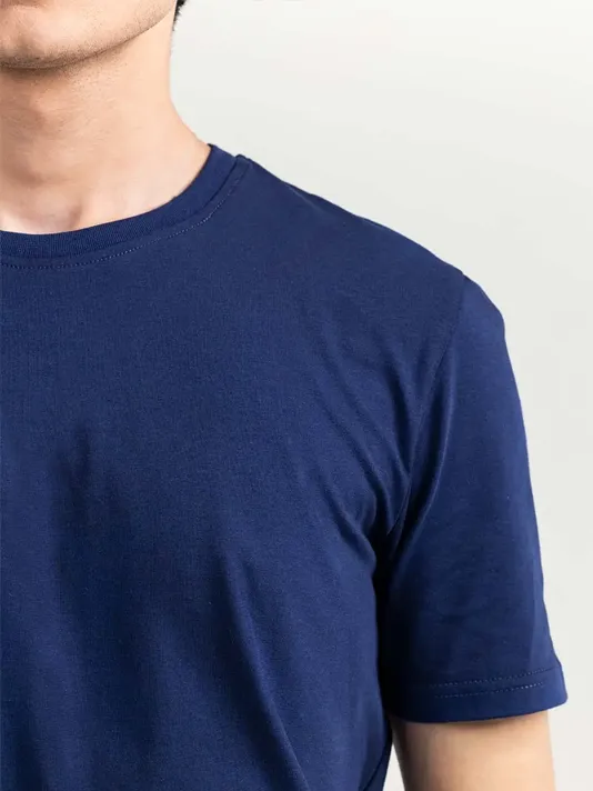 Navy Crew Neck T-shirt