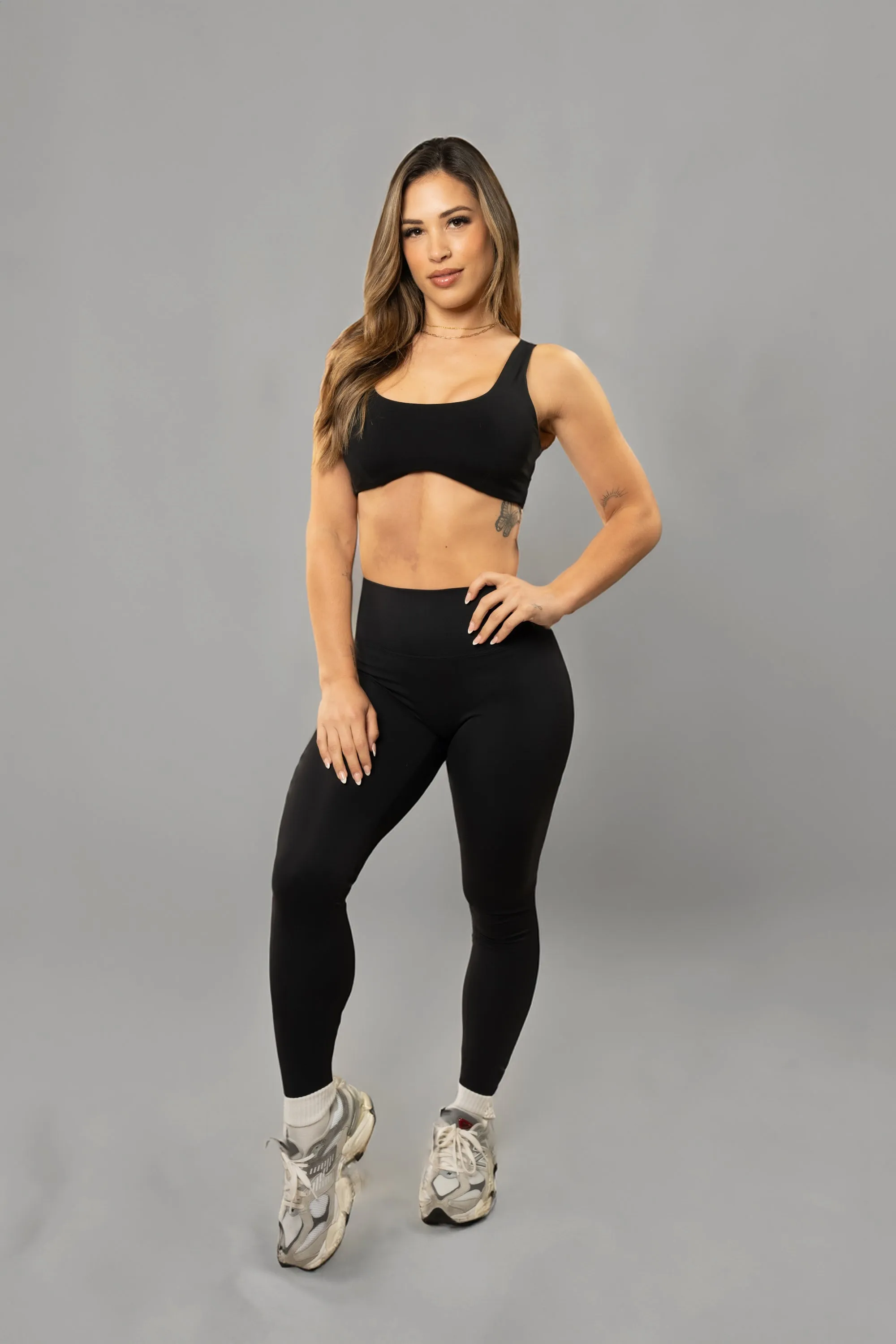 NEW Effortless Scrunch Leggings - Black