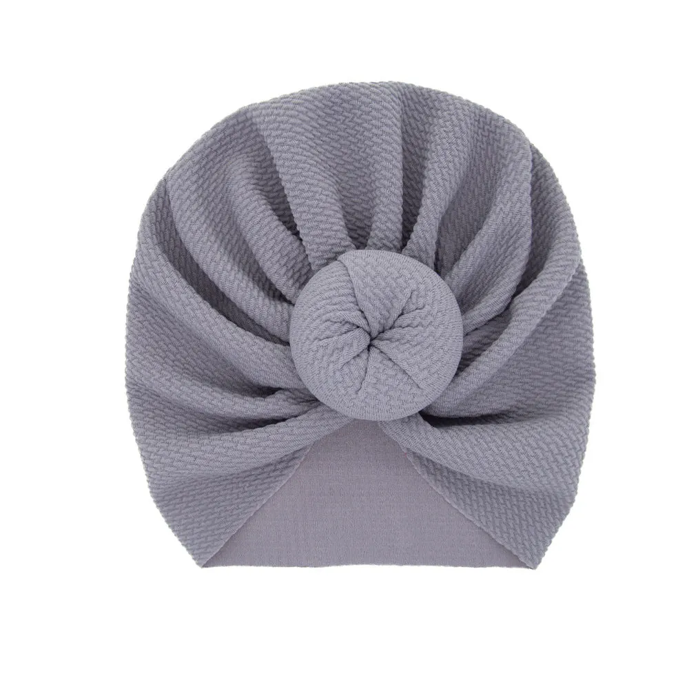 NEWBORN BABY SOFT TURBAN HEAD WRAP