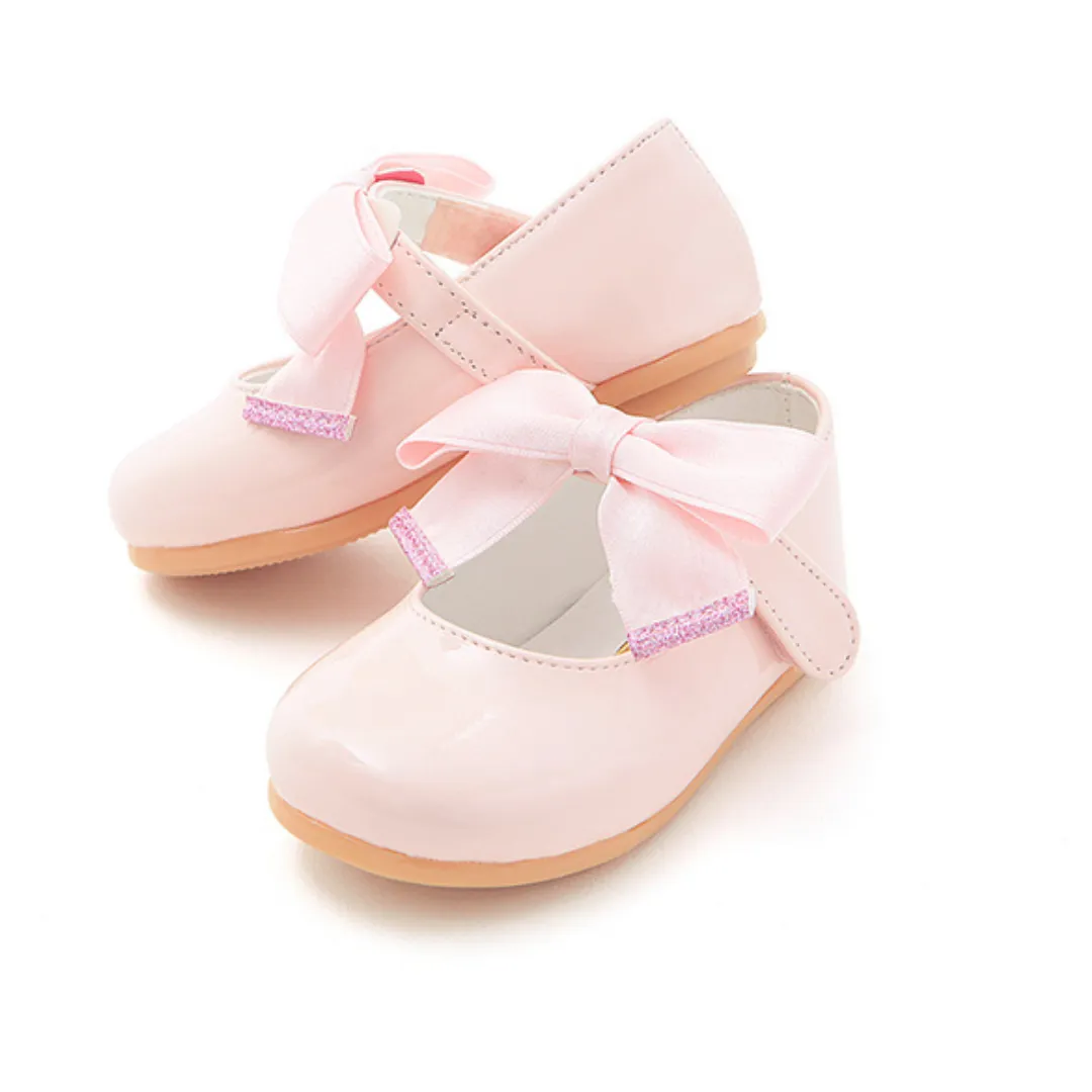 Ozkiz Baby Pink "Macaron Ribbon" Mary Jane | Made In Korea | (Size 140-160)