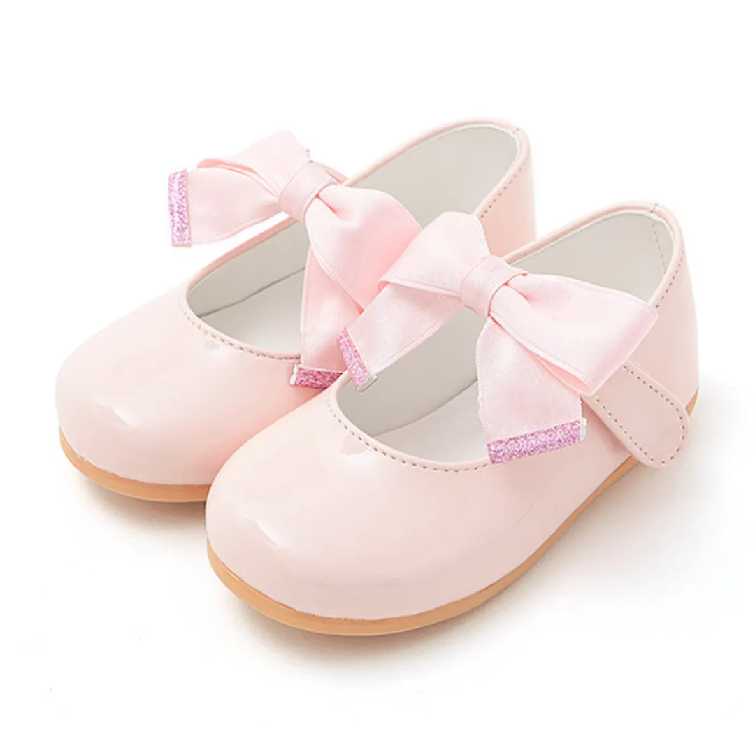 Ozkiz Baby Pink "Macaron Ribbon" Mary Jane | Made In Korea | (Size 140-160)