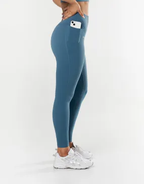 Phone Pocket Full Length Tights NANDEX ™ - Dark Blue