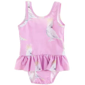 Pink Cockatoo Tutu Swimmers