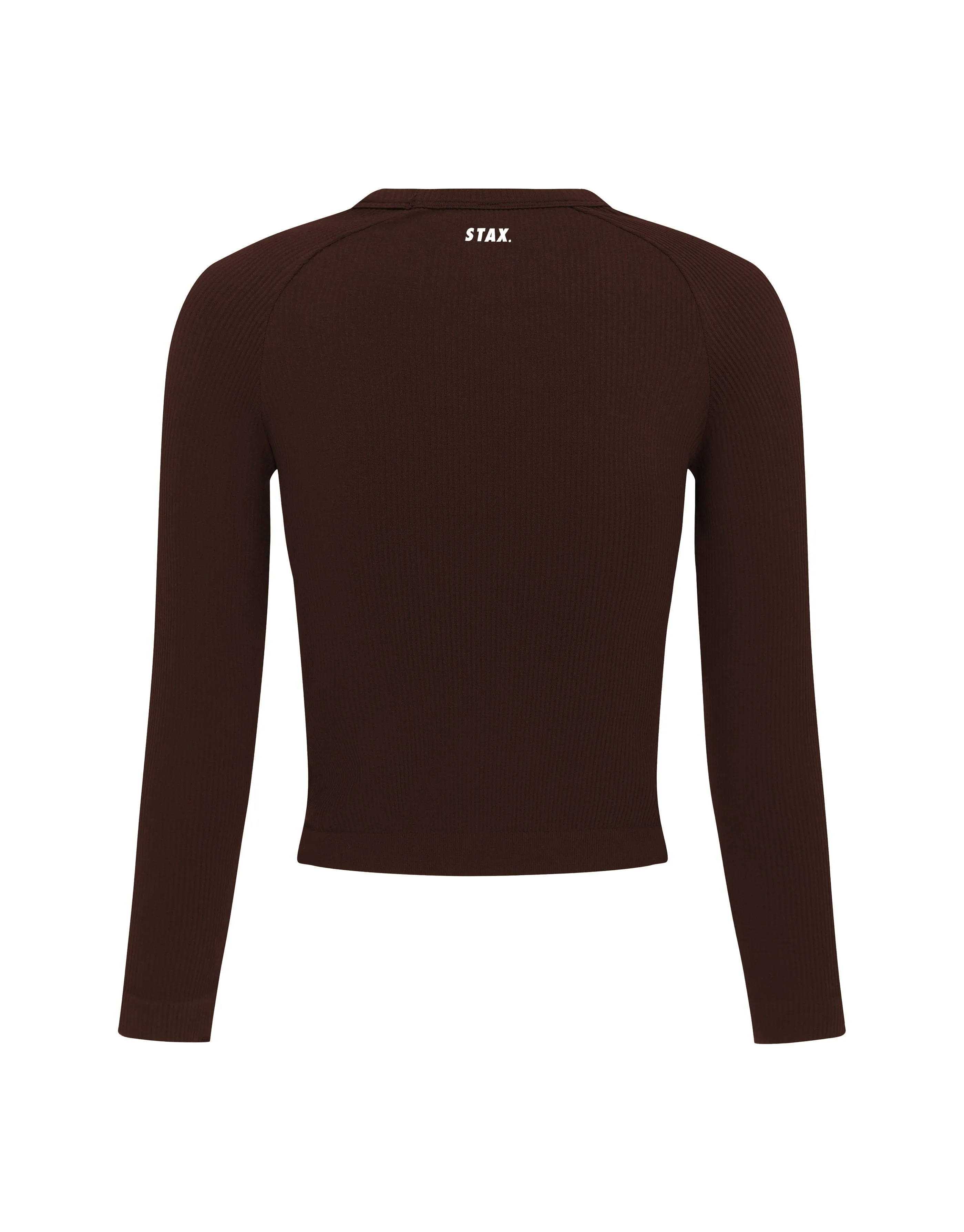 Premium Seamless Cut Out Long Sleeve Lounge V5.1 - Umber