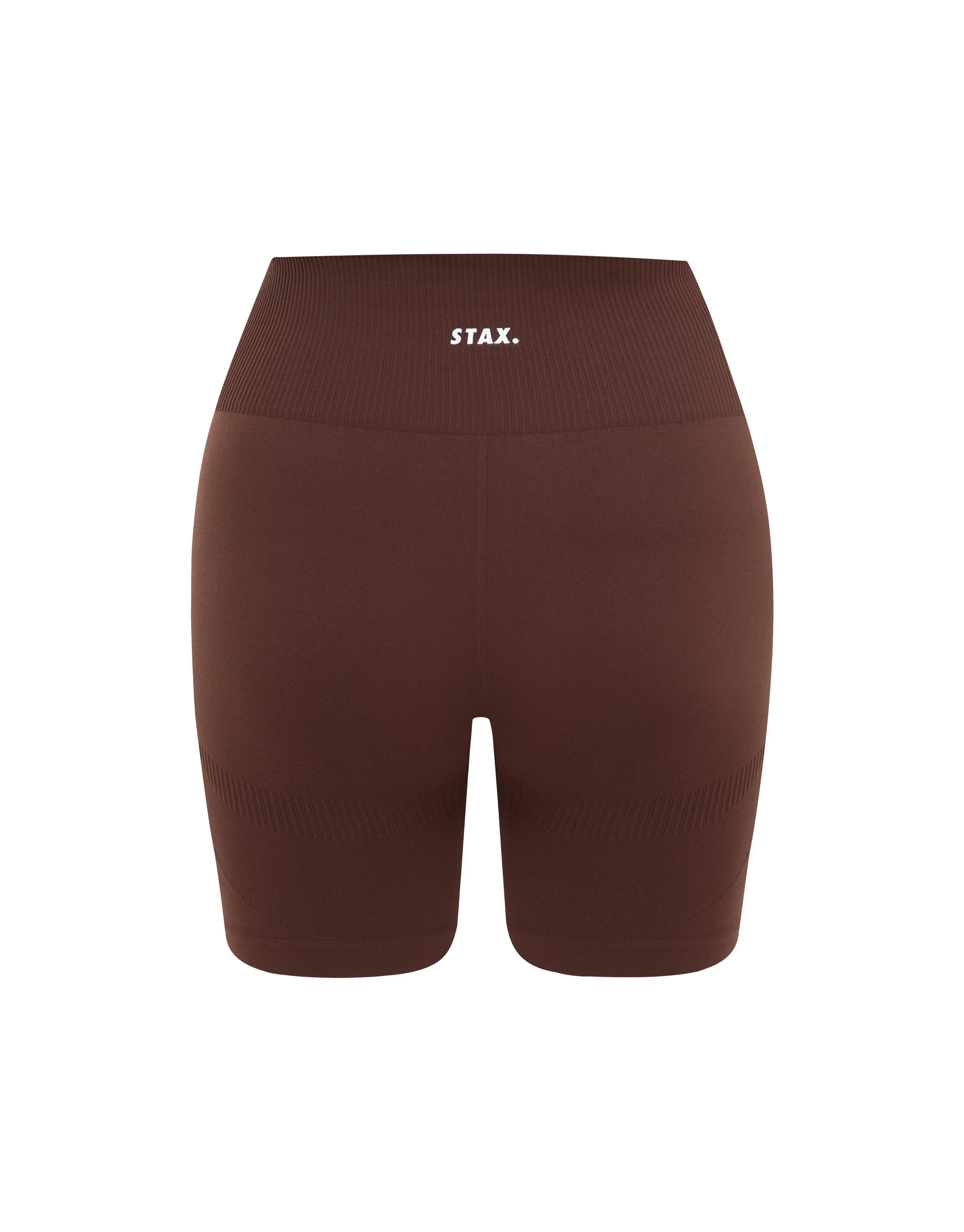 Premium Seamless Midi Bike Shorts - Umber