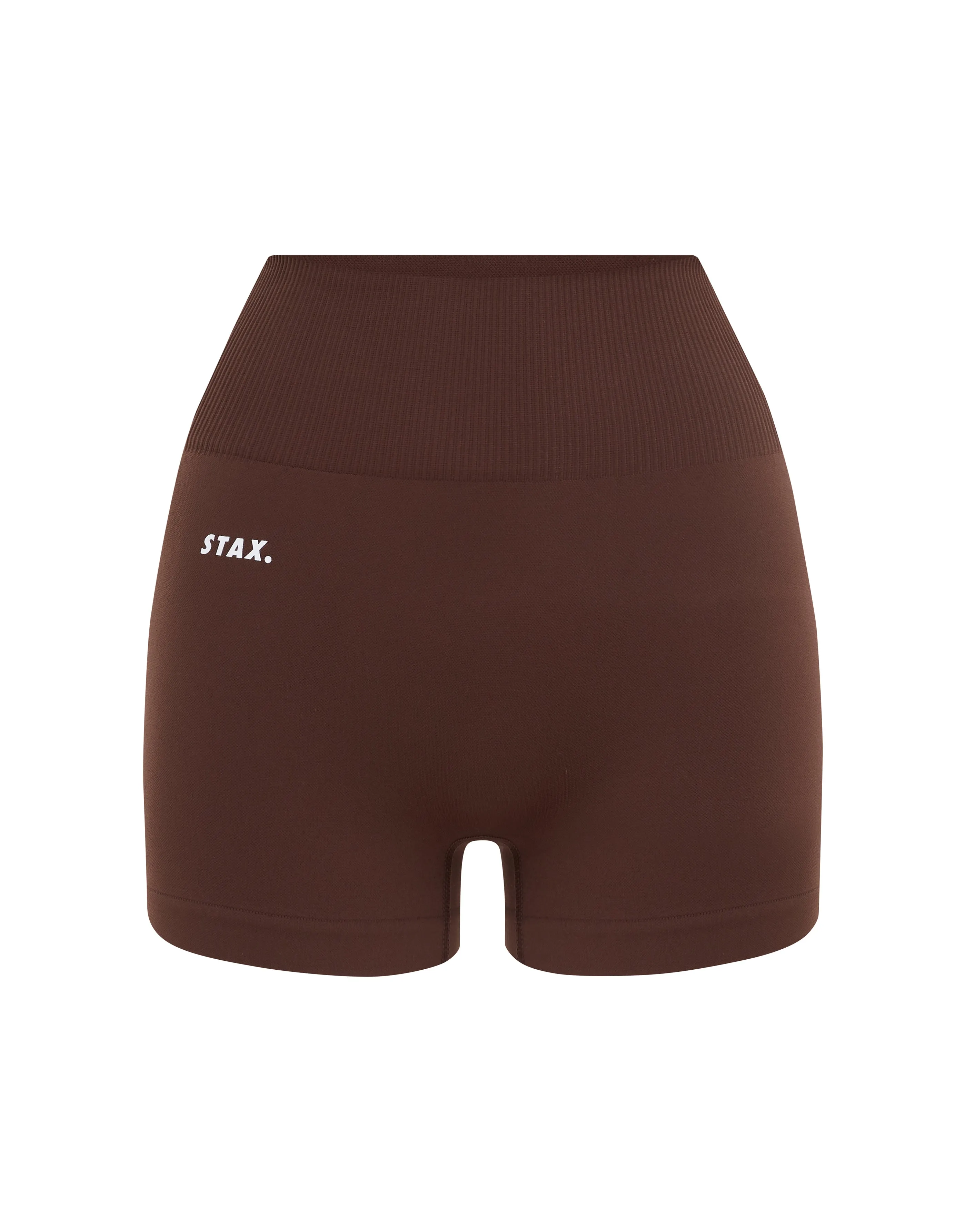 Premium Seamless Mini Bike Shorts - Umber