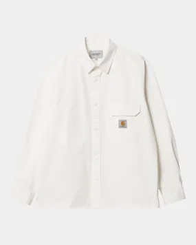 Reno Shirt Jacket | Off-White (garment dyed)