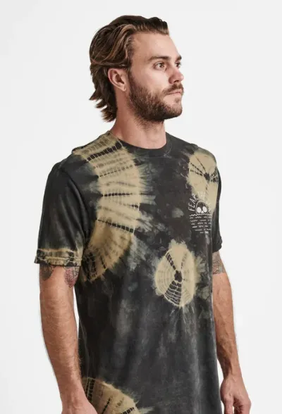 ROARK - Fear The Sea Premium Tee - Dusty Green Shibori