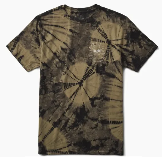 ROARK - Fear The Sea Premium Tee - Dusty Green Shibori