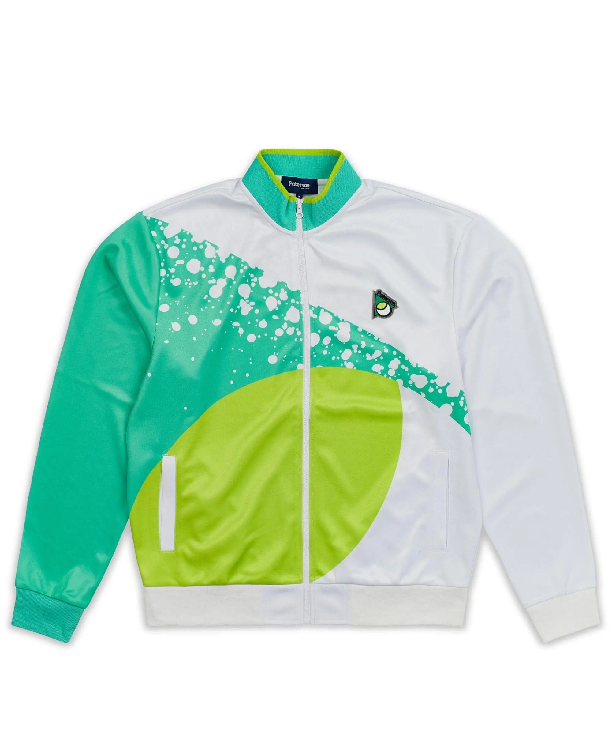 Roddick Track Jacket - White/Neon