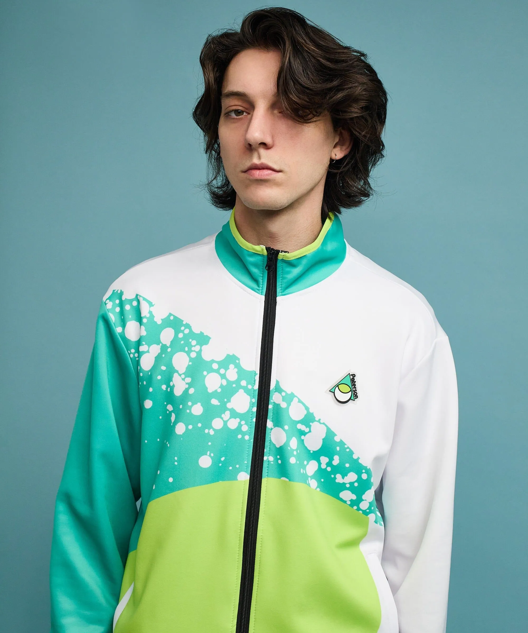 Roddick Track Jacket - White/Neon