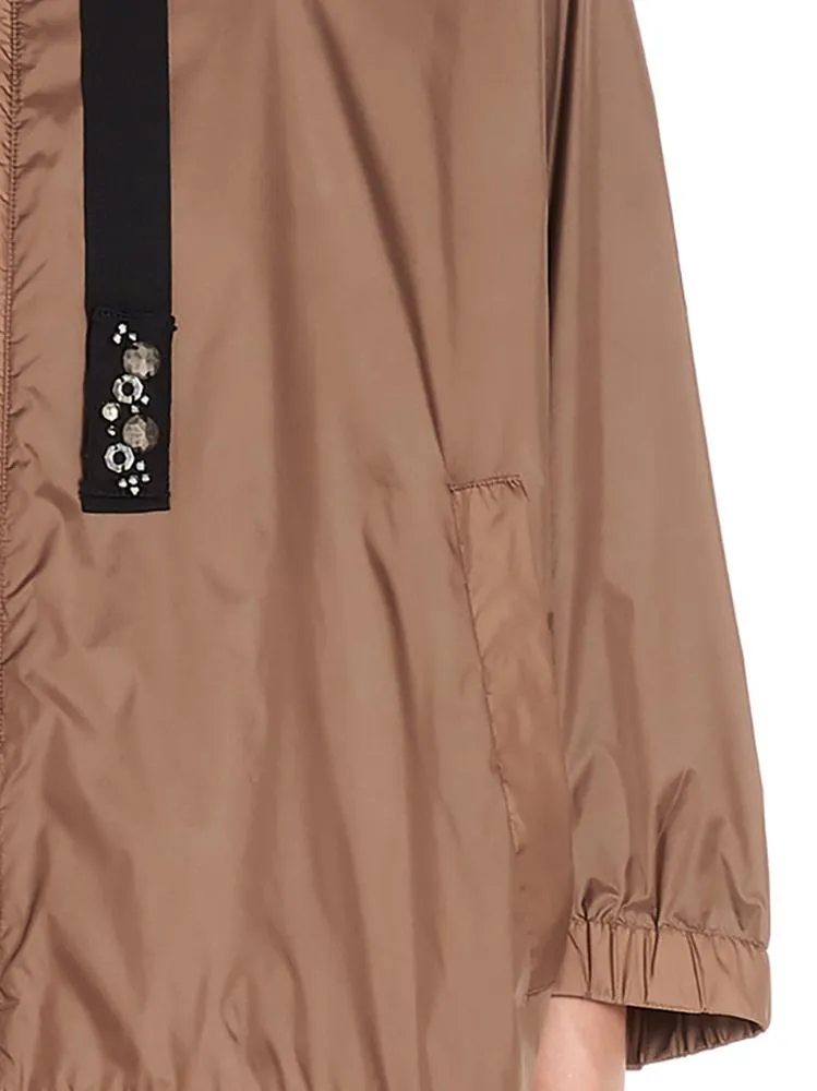 'S Max Mara Hooded Zip-Up Jacket