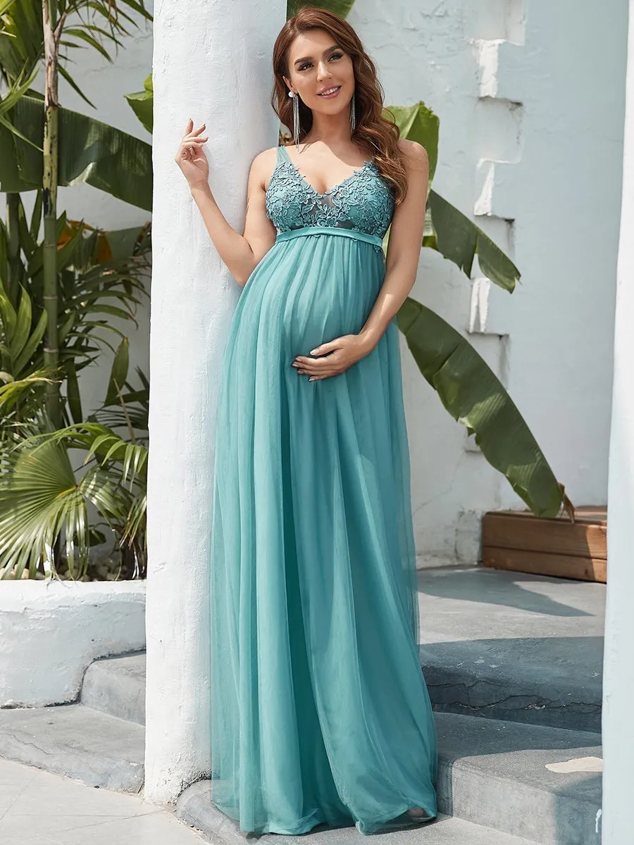 Sultry Sleeveless Long Wholesale Maxi Dress for Pregnant Women