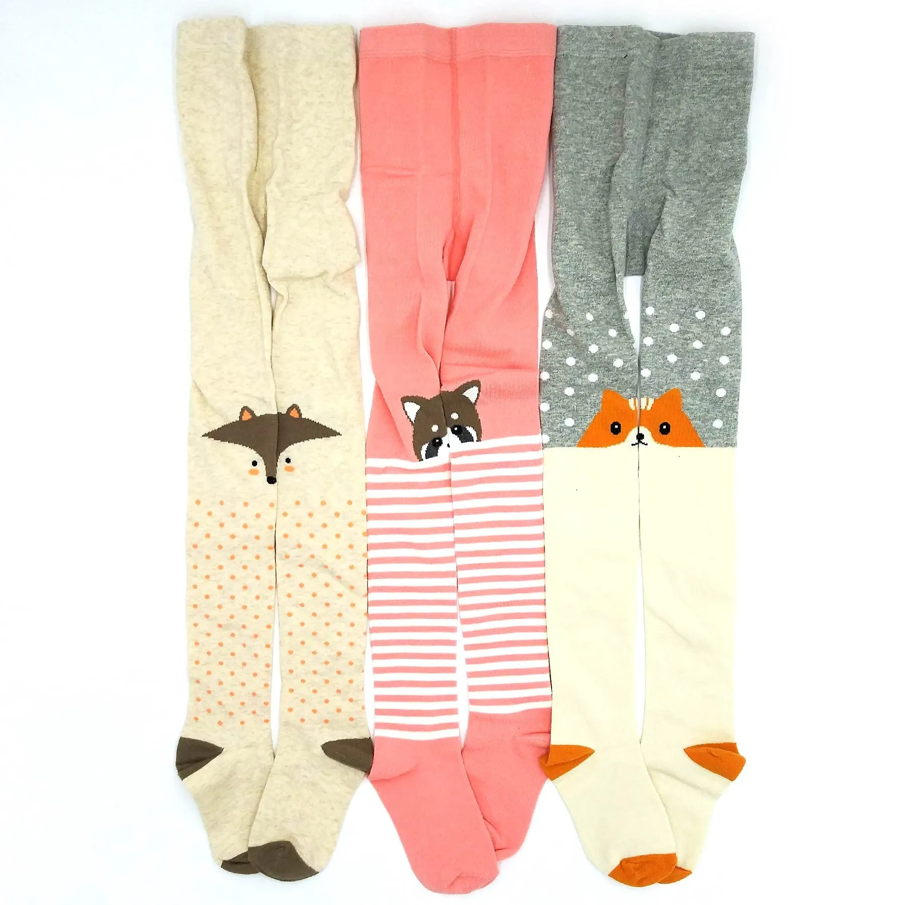 TeeHee Little Girls and Toddlers Fashion Tights 3 Pair Pack (T2101AST)